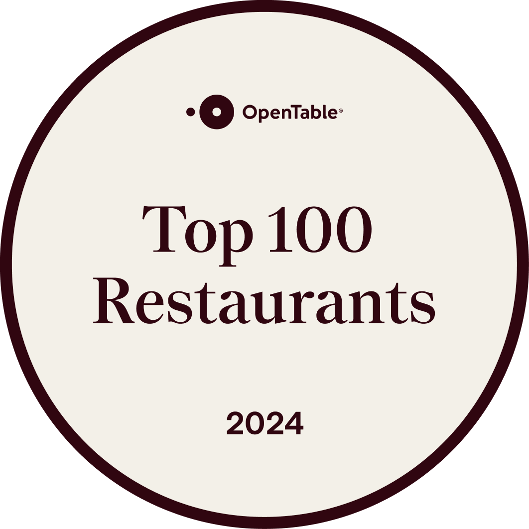Open Table top 100 restaurants 2024